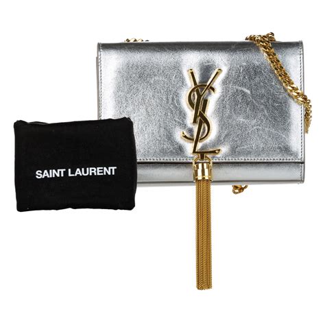 ysl borsa argento|Saint Laurent Official Online Store .